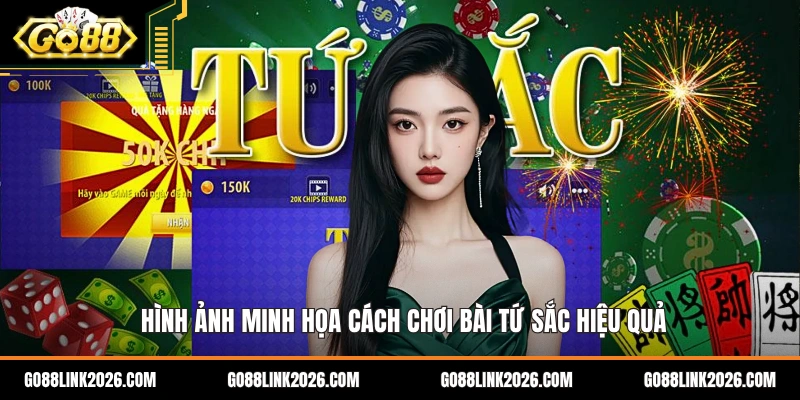 Hình ảnh minh họa cách chơi bài tứ sắc hiệu quả